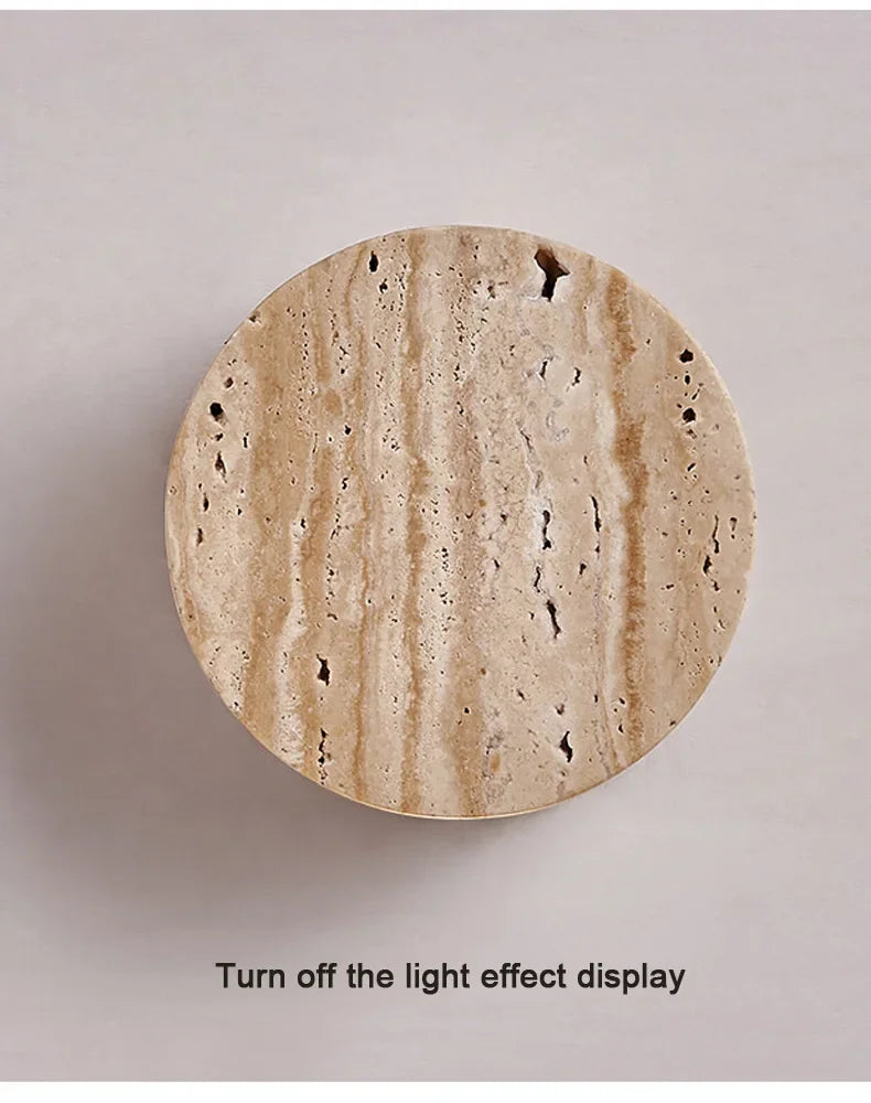 Applique murale style Wabi-Sabi en pierre naturelle – Design japonais raffiné