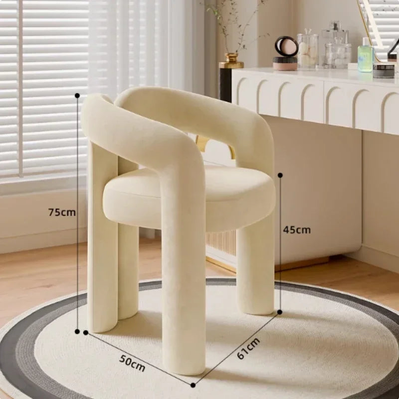 Chaise de Maquillage minimal Coiffeuse