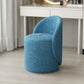 Tabouret à langer rotatit, Chaise laine bouclée pour coiffeuse