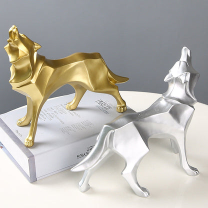 Sculpture Loup