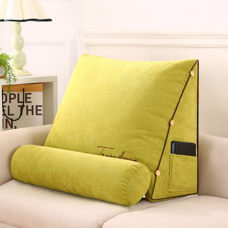 Coussin De Soutien Dorsal En Forme De Coin