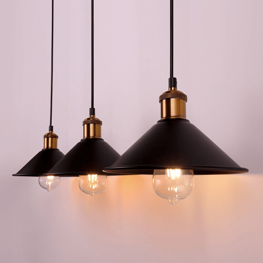 Suspension Vintage BrassGlow – Design Rétro & Finition Laiton Antique