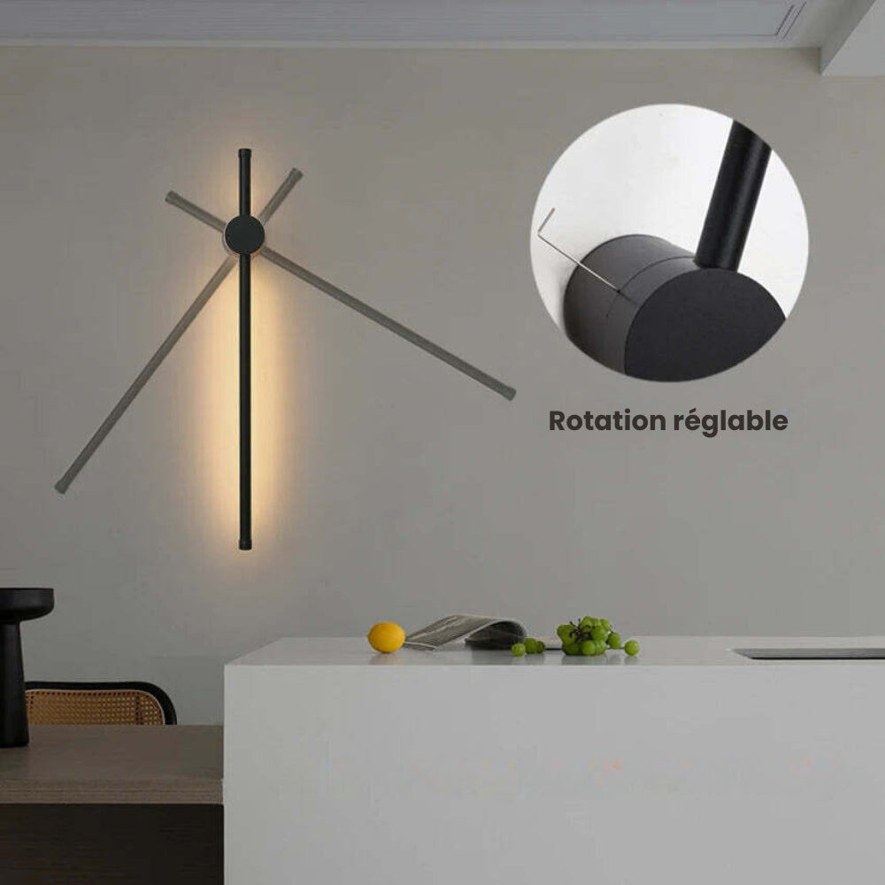 Lot de 2 Appliques murales LED Design - Duolux