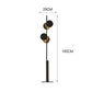 Lampadaire design moderne LED en métal avec formes circulaires