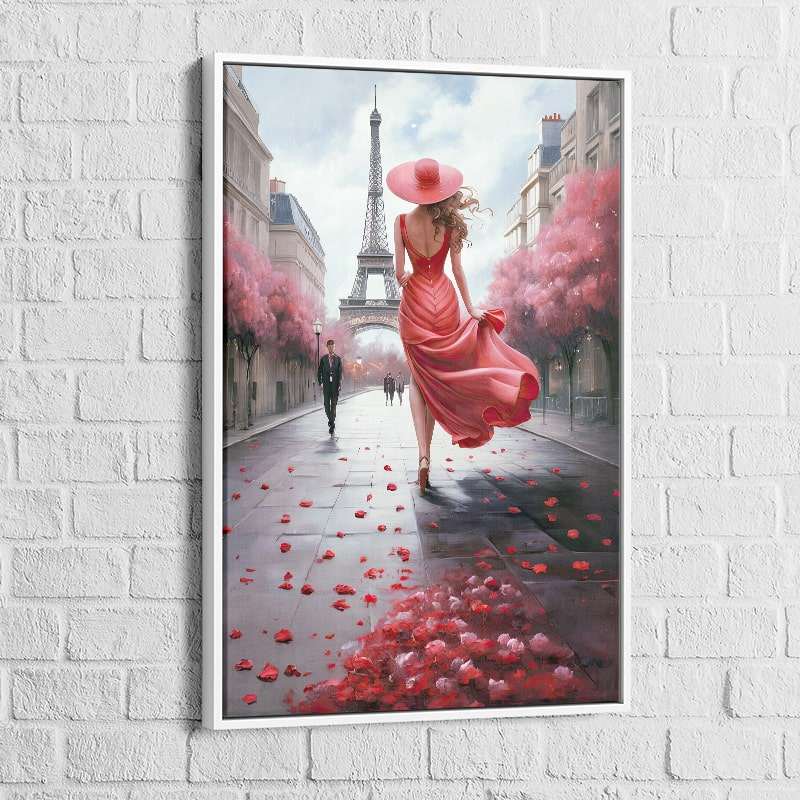 Tableau Moderne Balade Parisienne