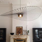 Suspension Élégante Veliova – Design Chapeau de Paille & Éclairage Raffiné