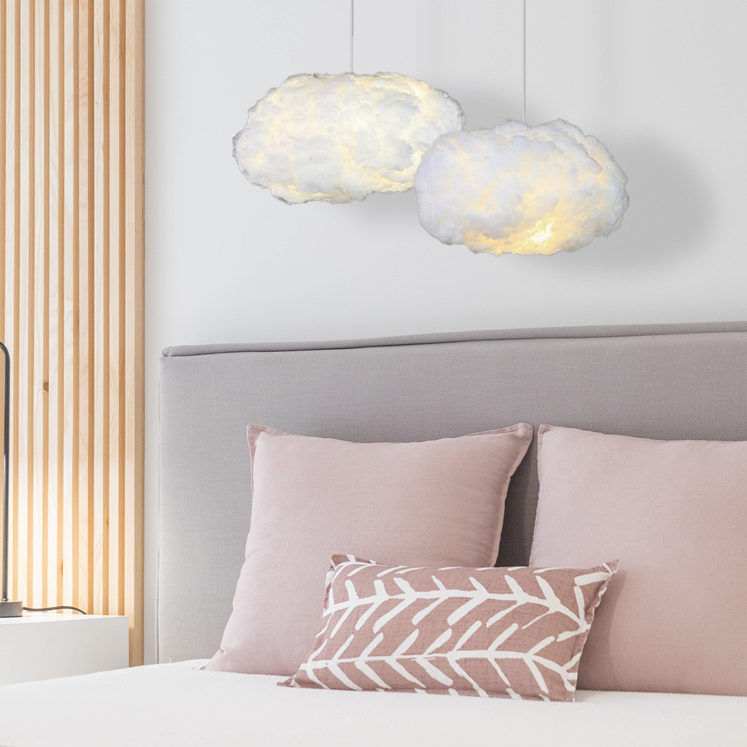 Suspension Lumineuse CloudLume – Un Éclairage Poétique et Apaisant