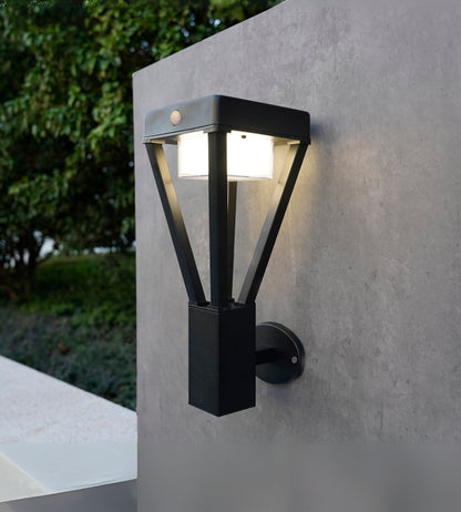 Applique Led extérieur solaire LUXOR - Détecteur de mouvements - 3 modes d'éclairages 75 à 600 lumens
