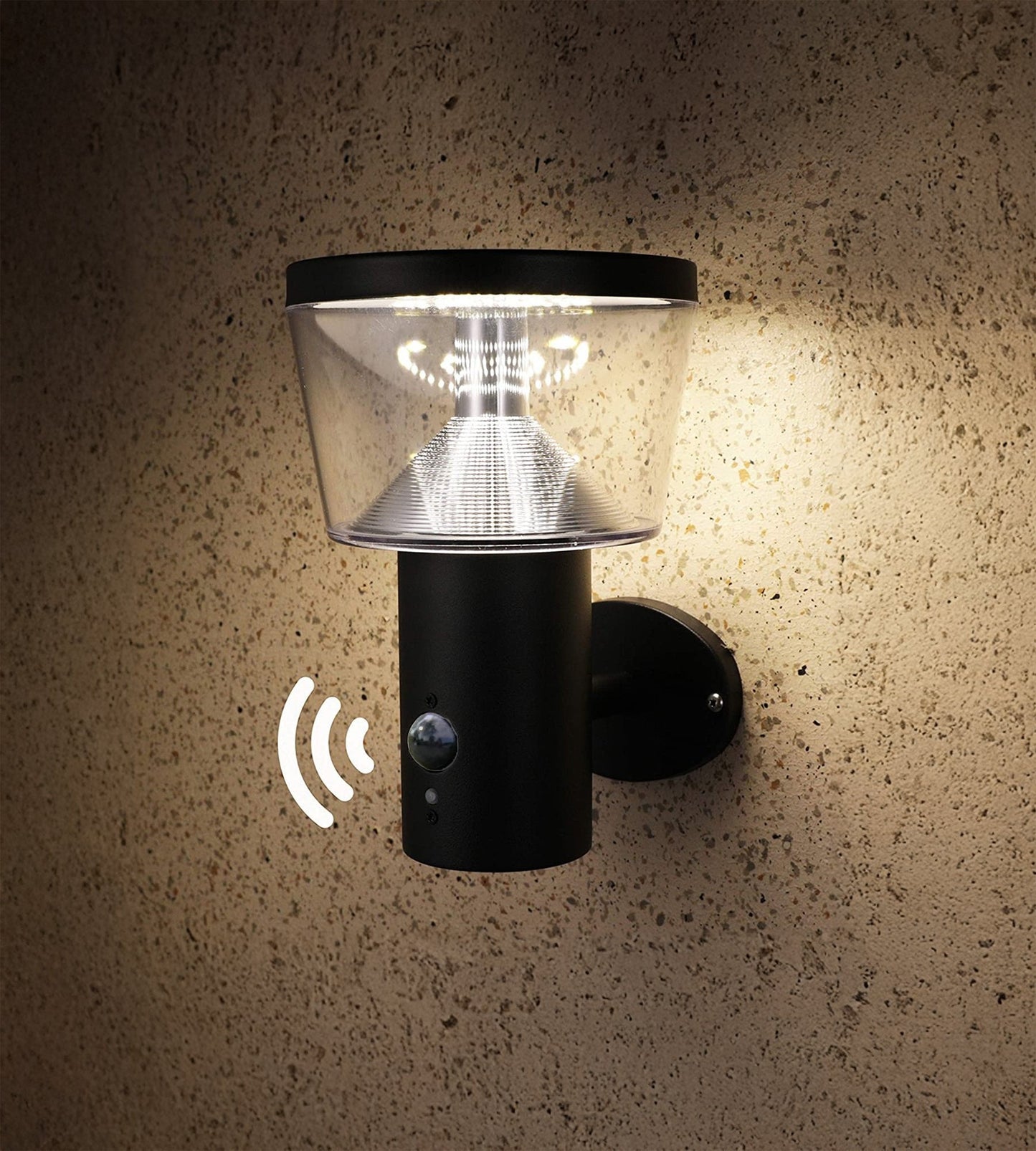 Applique Led solaire - Détecteur de mouvements - 3 modes d'éclairage 100 à 1000 lumens