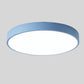 Plafonnier Circulaire Nordic Wooden Macaroon - Lampe LED en Bois et Métal pour Chambre et Salon