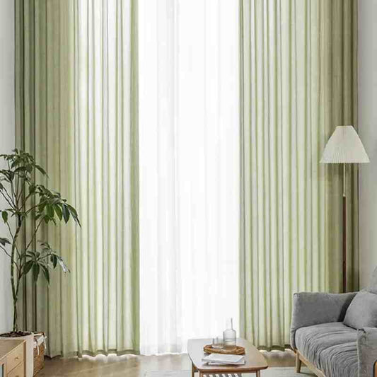 Rideaux vert sauge