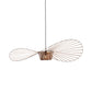 Suspension Élégante Veliova – Design Chapeau de Paille & Éclairage Raffiné