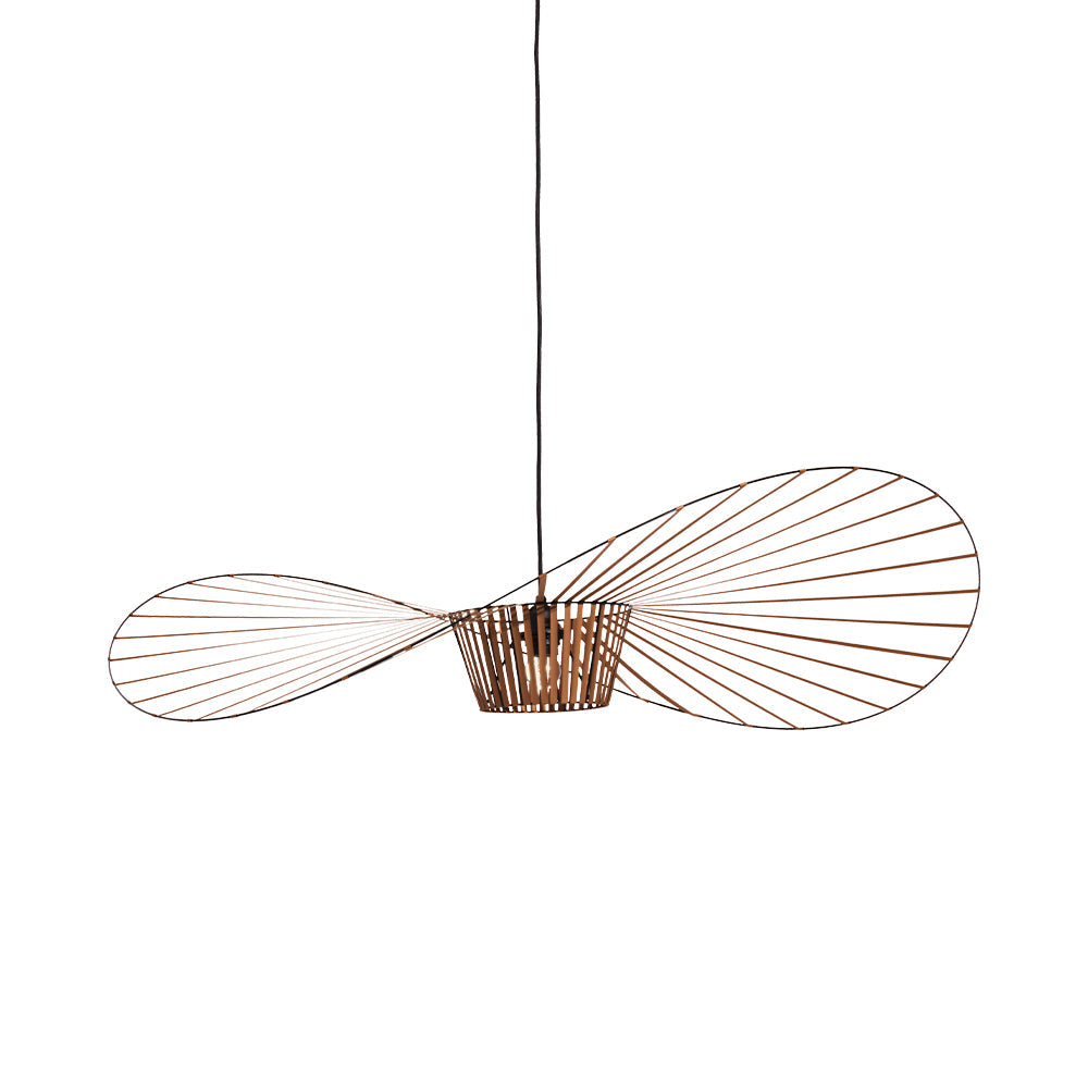 Suspension Élégante Veliova – Design Chapeau de Paille & Éclairage Raffiné