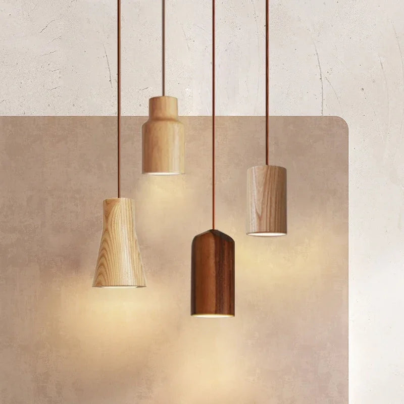 GlowNordic – Suspension en bois luxueuse pour intérieur