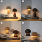 MushLume | Lampe en bois de champignon mystique