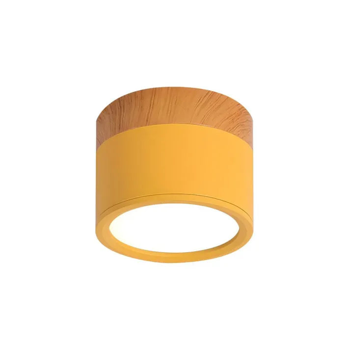 Plafonnier Cylindrique LED Nordic – Éclairage Moderne et Économique pour Couloir