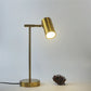 lampe de bureau dorée moderne protection des yeux créative