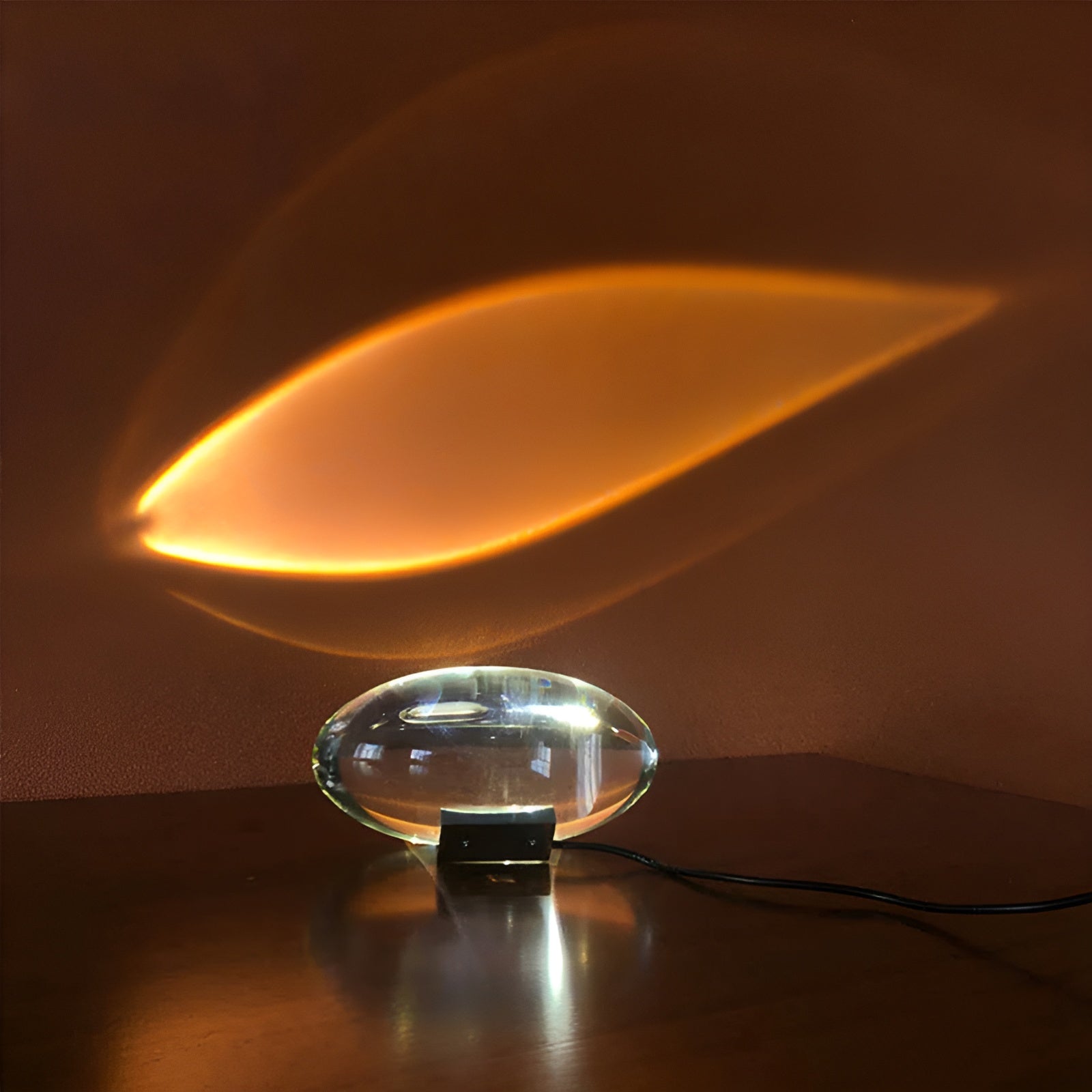 Lampe Cristalline Étoilée - Plongez dans la Magie du Ciel Nocturne