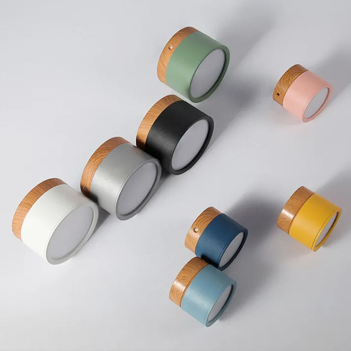Plafonnier Cylindrique LED Nordic – Éclairage Moderne et Économique pour Couloir