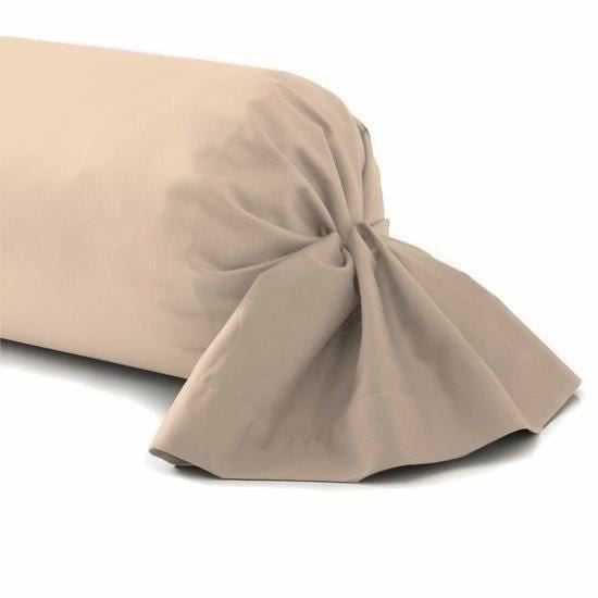 Colis de 6 Taies De Traversin 45 x 185 cm - 100% Coton