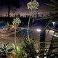 Borne Led Solaire VENUS - Détecteur de mouvements - 3 modes d'éclairage 100 à 1000 lumens