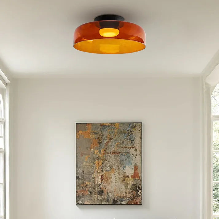 LuxeGlass - Lustre Médiéval de Plafond Luxe