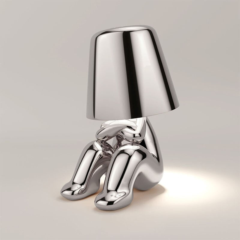 Mr. Lamp Lampe Rechargeable – Lampe Moderne à Économie d'Énergie avec Réglage de Lumière Tactile