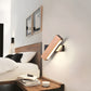 NordLume - Applique Murale en Bois Minimaliste