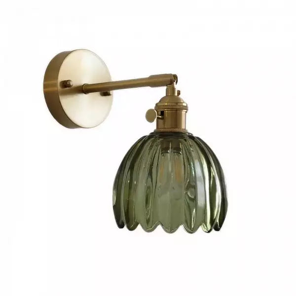 PetalShine - Lampe à Wand rétro en forme de fleur
