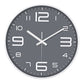 Horloge murale ronde design avec chiffres colorés 30cm Brief