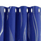Double rideaux bleu marine