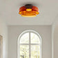 LuxeGlass - Lustre Médiéval de Plafond Luxe