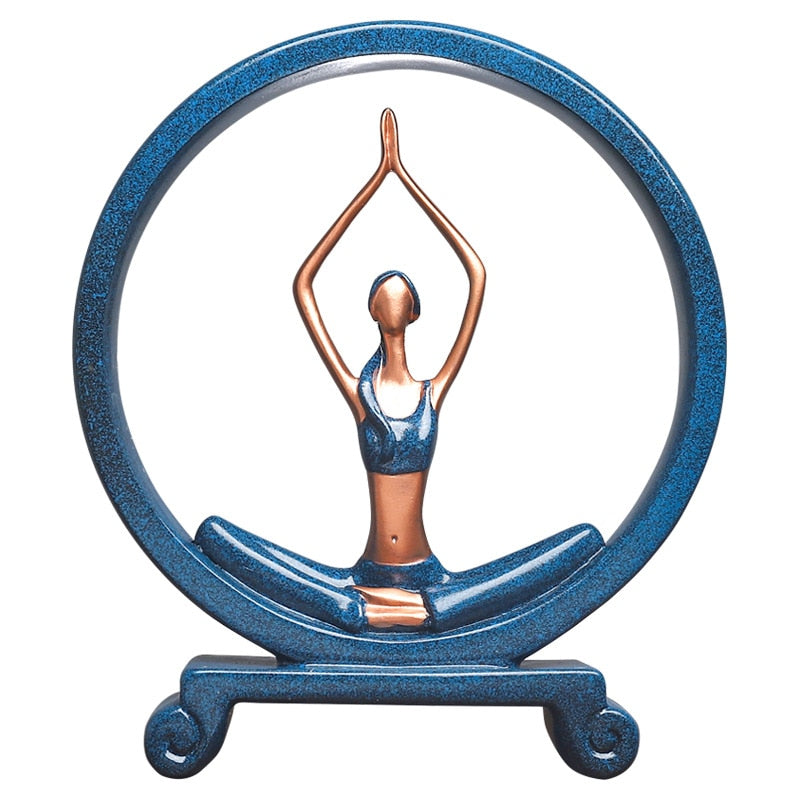 Statue Femme Yoga