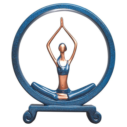 Statue Femme Yoga