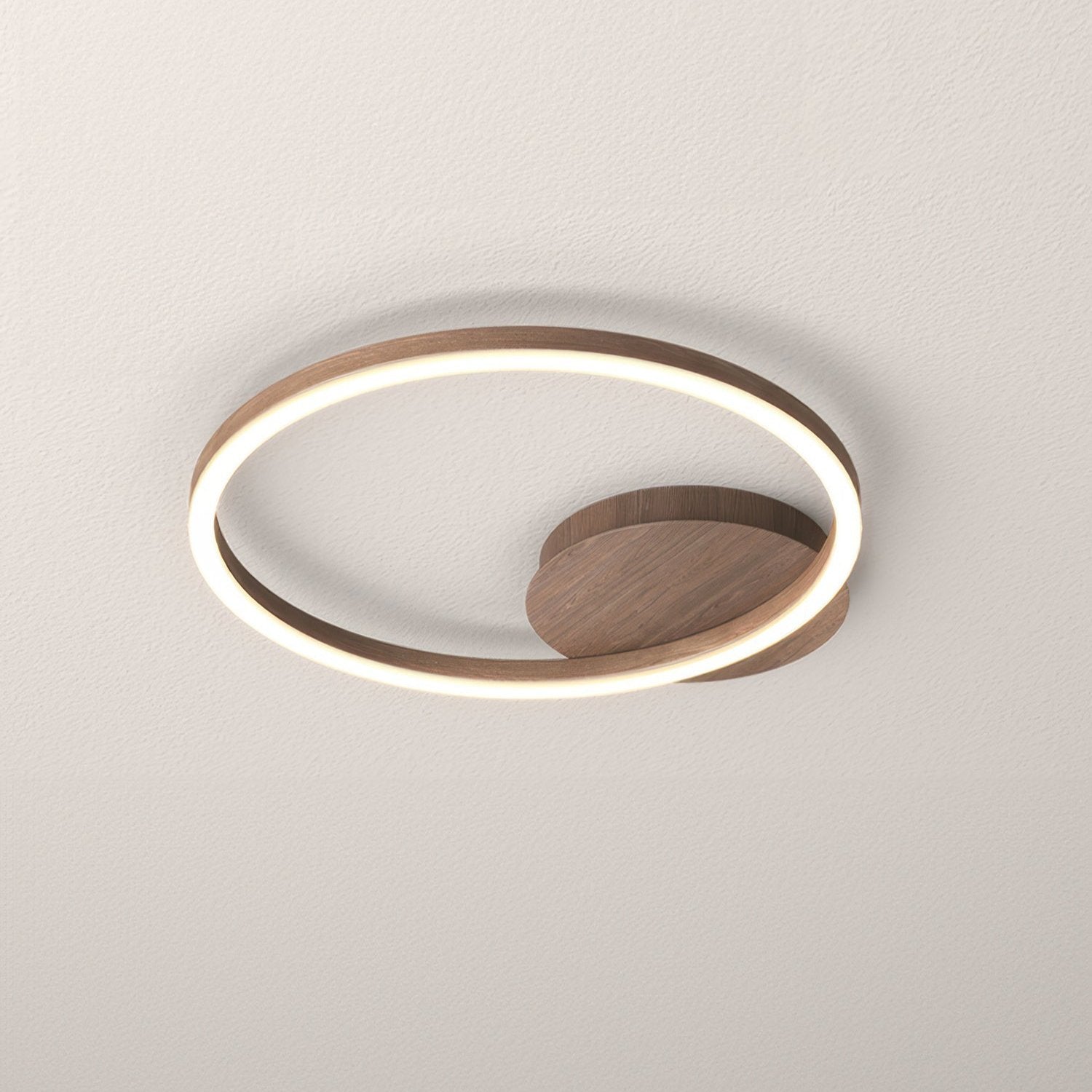 Plafonnier Éléphant en Anneau LED - Luminaire Moderne Design Géométrique avec Éclairage Économe en Énergie
