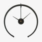 Horloge murale design rond ouvert 50cm Bolt
