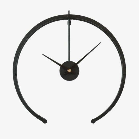 Horloge murale design rond ouvert 50cm Bolt