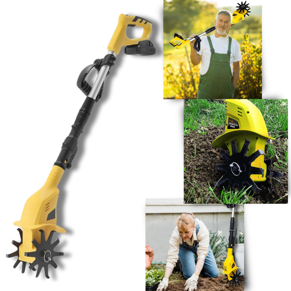 Cultivateur électrique sans fil à grande vitesse