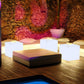 Cube lumineux solaire et rechargeable CUBY - RGB+CCT télécommandable - Extérieur et Intérieur