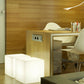 Cube lumineux solaire et rechargeable CUBY - RGB+CCT télécommandable - Extérieur et Intérieur