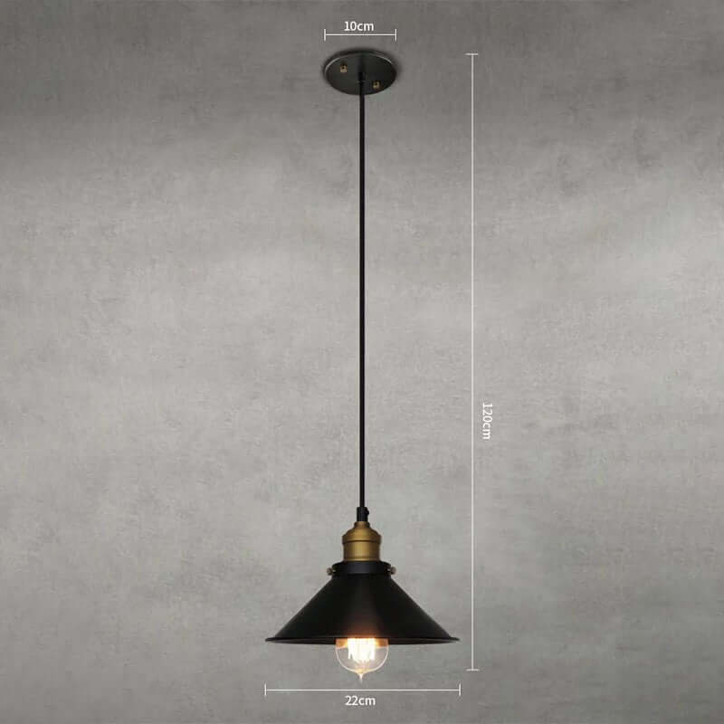 Suspension Vintage BrassGlow – Design Rétro & Finition Laiton Antique