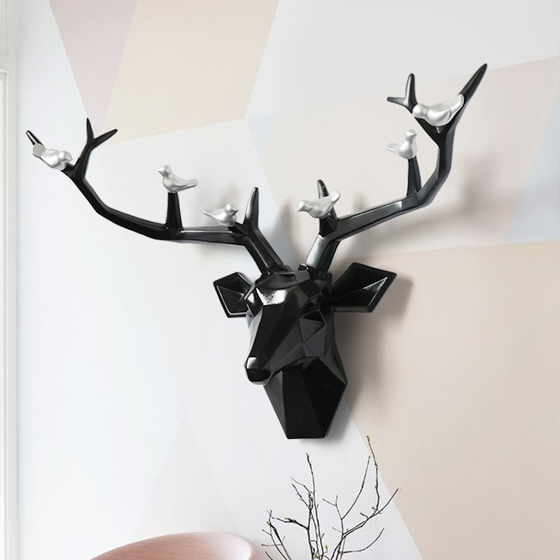 Sculpture Tête de Cerf