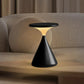 Lampe de table en sablier élégante