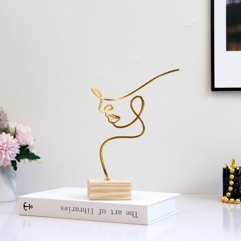Statue Contemporaine Abstraite