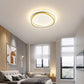 Plafonnier Moderne Noir et Or - Éclairage LED Élégant et Fonctionnel
