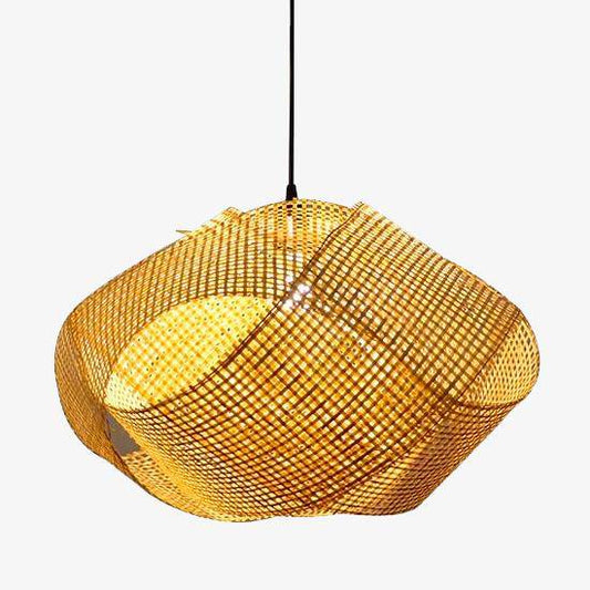 Suspension design entrelacée en bambou Personality