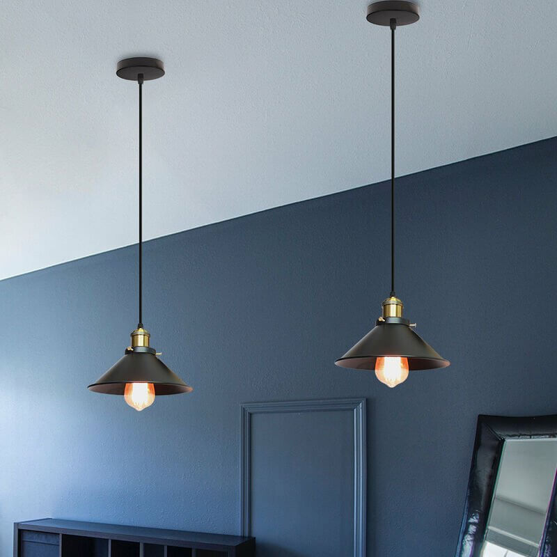 Suspension Vintage BrassGlow – Design Rétro & Finition Laiton Antique