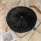Coussin en Velours Rond en Forme de Citrouille | Coussin Tissé Doux pour Canapé et Chaise de Bureau | Housse Lavable, Coussin Décoratif pour Salon et Chambre