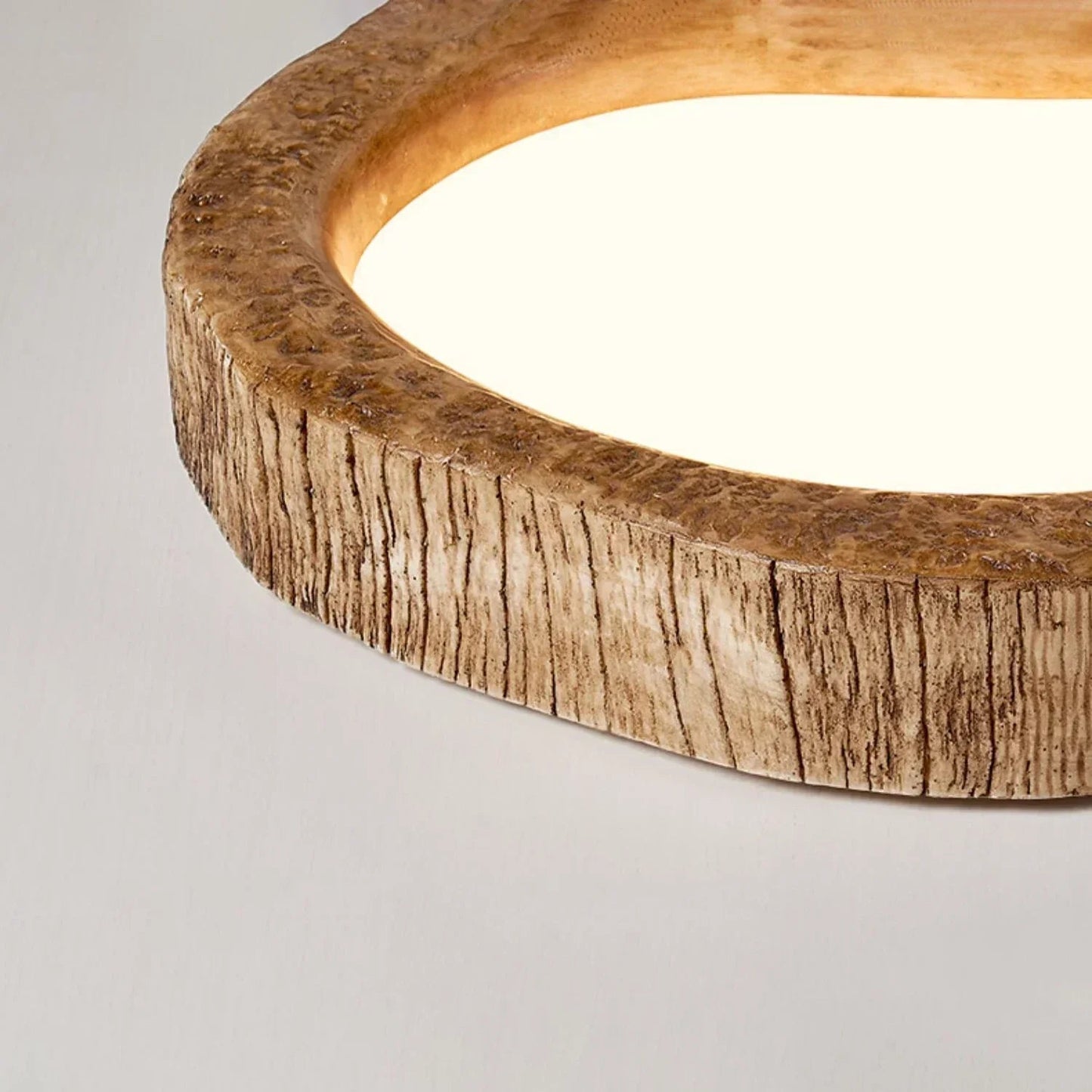 Plafonnier LED BoisNature – Éclairage Chaleureux & Design Naturel