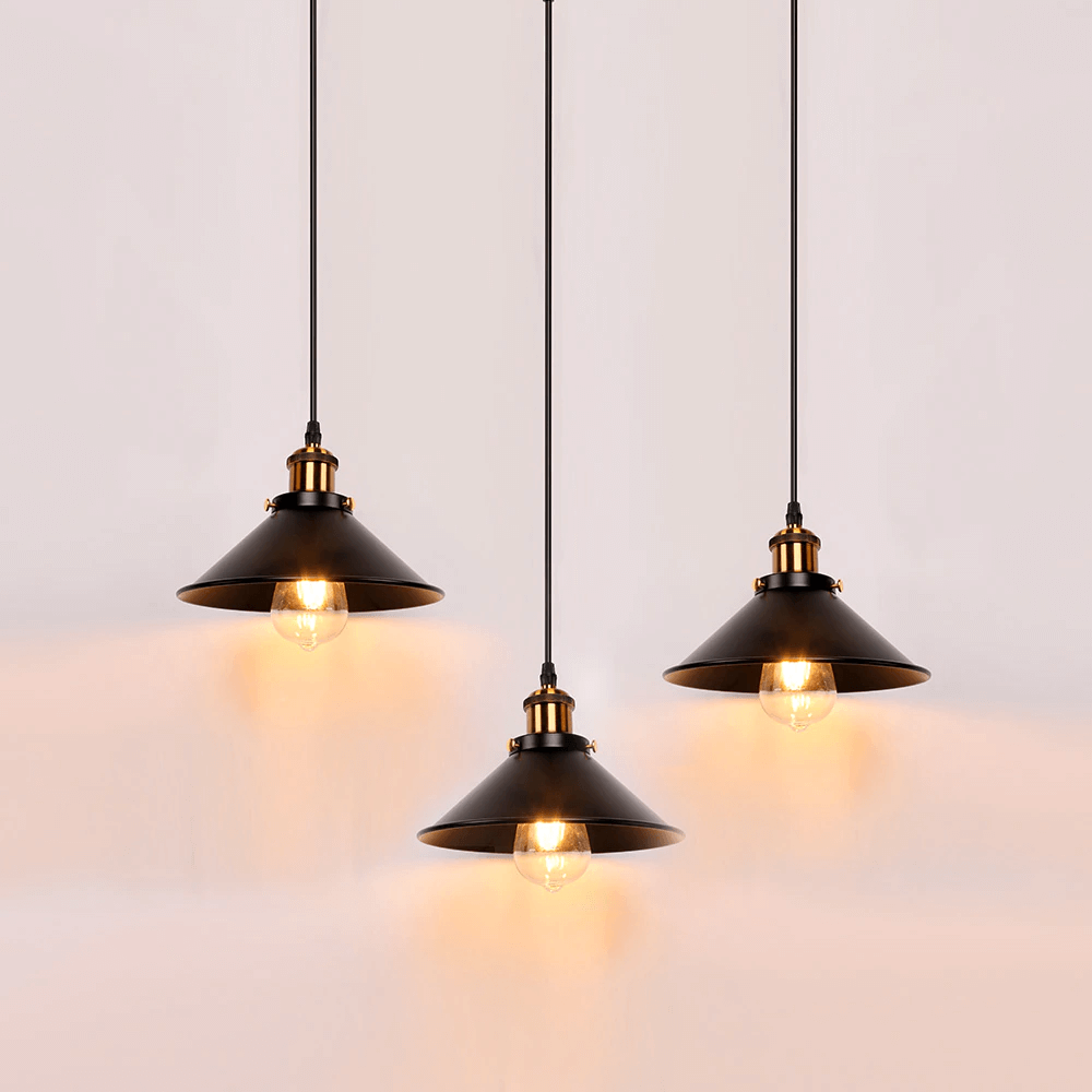 Suspension Vintage BrassGlow – Design Rétro & Finition Laiton Antique